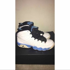Nike Air Jordan 9 white powder blue
